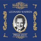Prima Voce: Leonard Warren by  Leonard Warren, English Anonymous, Ernest R. Ball, Walter Damrosch, and Stephen Foster 