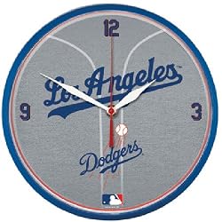Los Angeles Dodgers MLB Round Wall Clock by Wincraft