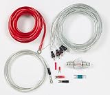 StreetWires Power Station PSK08Ri 8-gauge amplifier wiring kit with patch cable -- red power/silver ground