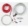 StreetWires Power Station PSK08Ri 8-gauge amplifier wiring kit with patch cable -- red power/silver ground