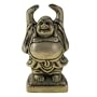 Little Buddha Meditating Brass Statue Sculpture