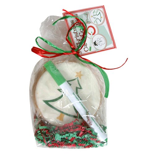 Byrd Cookie Company, Christmas Coloring Cookie Bag (Pack of 3) by Byrd Cookie Company