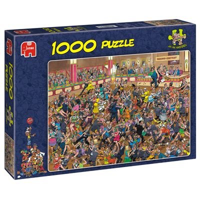 Childrens Toyshop  Toys : Jumbo Puzzle - Jan van Haasteren - Ballroom Dancing (1000 pieces)