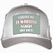 I Drive My 18 Wheeler Naked (Do You?) White Hat / Baseball Cap