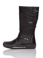 BILLOWY Botas Cremallera (Negro)