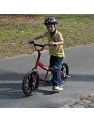 Glide Bikes 12" Mini Glider for Ages 2 to 5 High Quality, Light Weight Aluminum, Alloy Frame, EVA Foam Tires Dimensions: 36" X 25" X 1"(red Glider)