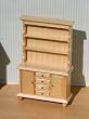 Dollhouse Miniature Light Wood Buffet