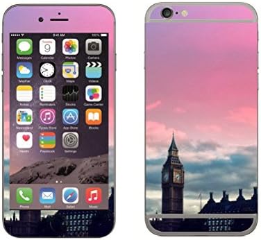 Jerry Sport Big Ben, London, England : Big Ben Morning Sky Sticker Skin For iPhone 6/6s Plus 5.5 london sunset No Sticky Residue
