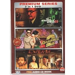 The Attacks of 26/11 / Dabangg 2 / Agneepath (Hindi Movie / Bollywood Film / Indian Cinema DVD) 3 in 1 Orginal Without Subtittles