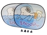 Snoopy Swim Car Window Shade 2pcs - Snoopy Carshade (2pc Set)