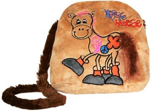 Childrens Toyshop  Spielwaren : Heunec 696570 - Hippy Horse Softwool Umhängetasche, 28 cm, Fb braun