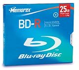 Memorex 777 BD-R 4x 25GB Blu-ray Disc Jewel Case
