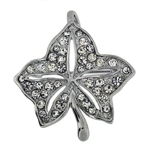 Jodie Rose 15779 - Broche de mujer de metal con 42 cristales, 4 cm