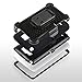 ULAK LG G3 Case, Clip Holster Kickstand Rugged Hybrid Rubber Protective Hard Case for LG G3 2014,Black