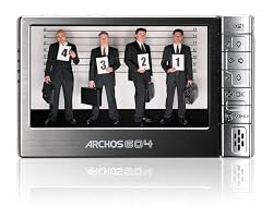 Archos 604 30GB Wi-Fi, Ultra-Slim Portable Digital Media Player and Recorder (50872)