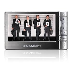 Archos 604 30GB Wi-Fi, Ultra-Slim Portable Digital Media Player and Recorder (50872)