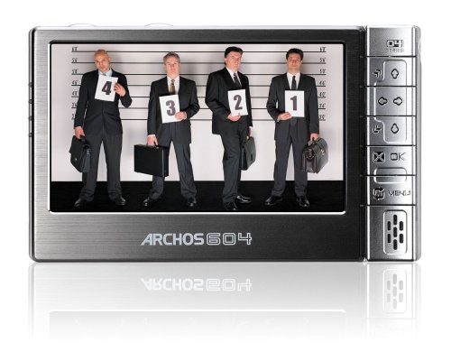 Archos 604 30GB Wi-Fi, Ultra-Slim Portable Digital Media Player and Recorder (50872)