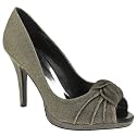 Schuh Sapphire Knot Peep Toe Platfor