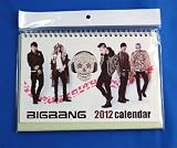 BIGBANG・ビッグバン☆卓上カレンダー・2012年☆日本式・祝日祭日