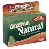 Dexatrim Natural Herbal Dietary Supplement with Real Green Tea, 30 Caplets