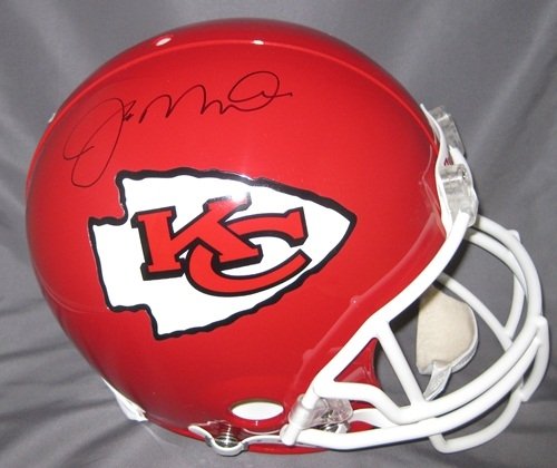 Joe Montana Autographed/Hand Signed Kansas City Chiefs Full Size Authentic Proline Helmet