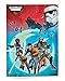 amscan Star Wars Rebels Folded Loot Bags, Party Favor Red/Blue, 9