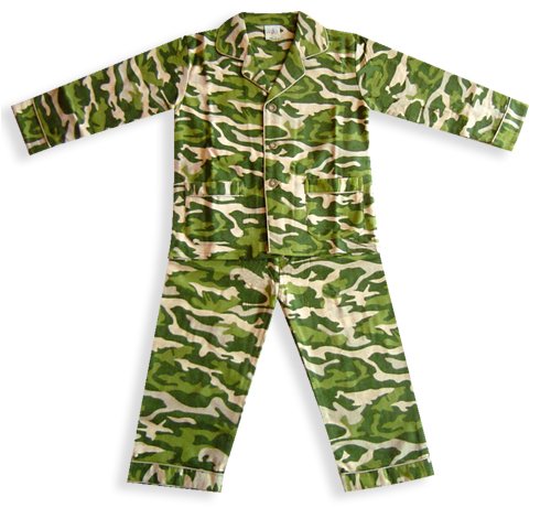 Buy Papabear CAMO Boys Cotton Flannel Pajamas