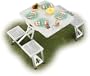 Folding Picnic Table Gray