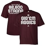 adidas Texas A&M Aggies Go Team T-Shirt - Maroon (XX-Large)