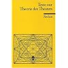 Texte zur Theorie des Theaters