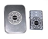 Dharma Initiative Stations Flip Top Lighter with tin prop