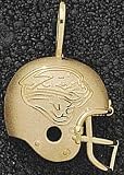 Jacksonville Jaguars Solid 14K Gold Helmet Pendant
