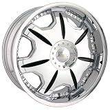 18x7.5 Baccarat Director (1150) (Chrome) Wheels Rims 5x112 120 (1150C-8709) by Baccarat