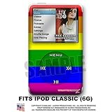 iPod Classic Skin - Rainbow Stripes WraptorSkinz TM Kit by TuneTattooz TM