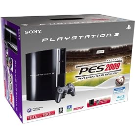 Console Playstation 3 (dd 160 go) + pes 2009 + manette dual shock 3