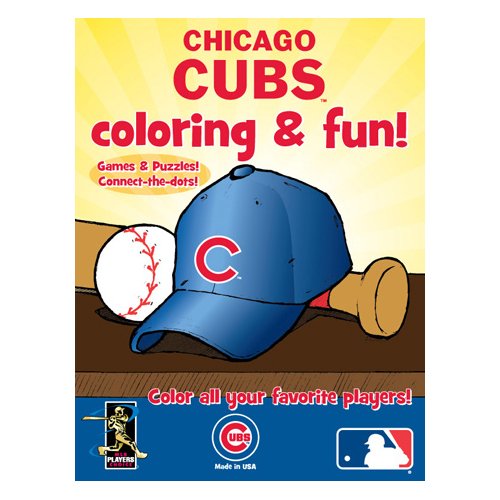 Hawk's Nest Publishing MLB Chicago Cubs Coloring Book
