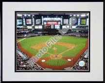 Buy Chase Field 2006 Double Matted 8 X 10 Photograph in a Black Anodized Aluminum Frame by Photo File