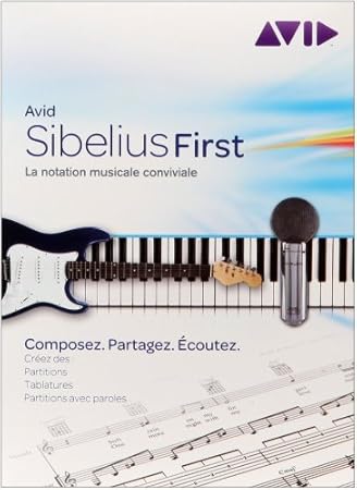 Pinnacle Sibelius First, 500 MB, 512 MB, 1 usuario(s), Caja, FRE