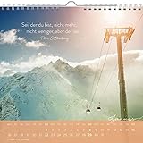 Image de Geh deinen eigenen Weg 2017: Dekorativer Wandkalender mit Monatskalendarium (Geschenkewelt Für deinen Weg)