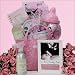 Nurture & Care Baby Essentials ~ Girl: Pink Baby Gift Basket