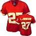 Larry Johnson Kansas City Chiefs Women's Red Replica NFL Jersey