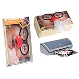 Fun Tissue Box Cover, Glasses with Clown Nose, Use Your Own Photos