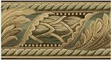 Chocolate Tapestry Acanthus Leaf Wallpaper Border