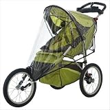 InSTEP Fixed Wheel Jogger Single Stroller Weather Shield in Clear InSTEP Fixed Wheel Jogger Single Stroller Weather Shield in Clear