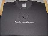 I Love Australopithecus Rhinestone Shirt