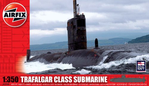 Airfix A03260 1:350 Scale Trafalgar Class Submarine On Sale