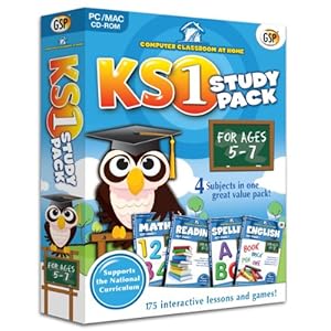 Computer Classroom at Home: Key Stage 1 Study Pack (For Ages 5-7)(PC/Mac)