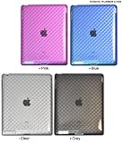 クリア■iPad2専用モザイクデザインラバーケース
