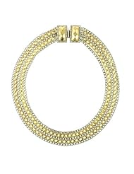 1928 Jewelry Laundry by Shelli Segal Glam Party Mix Statement Necklace Silver Tone Jewelry