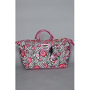 Buy Betsey Johnson The Betsey's Safari Weekender in Pink,Bags (Handbags Totes) for Women by var goTwisterProductImageStrings = new Object();goTwisterProductImageStrings['prodImageNotAvailTextNoColor'] = 